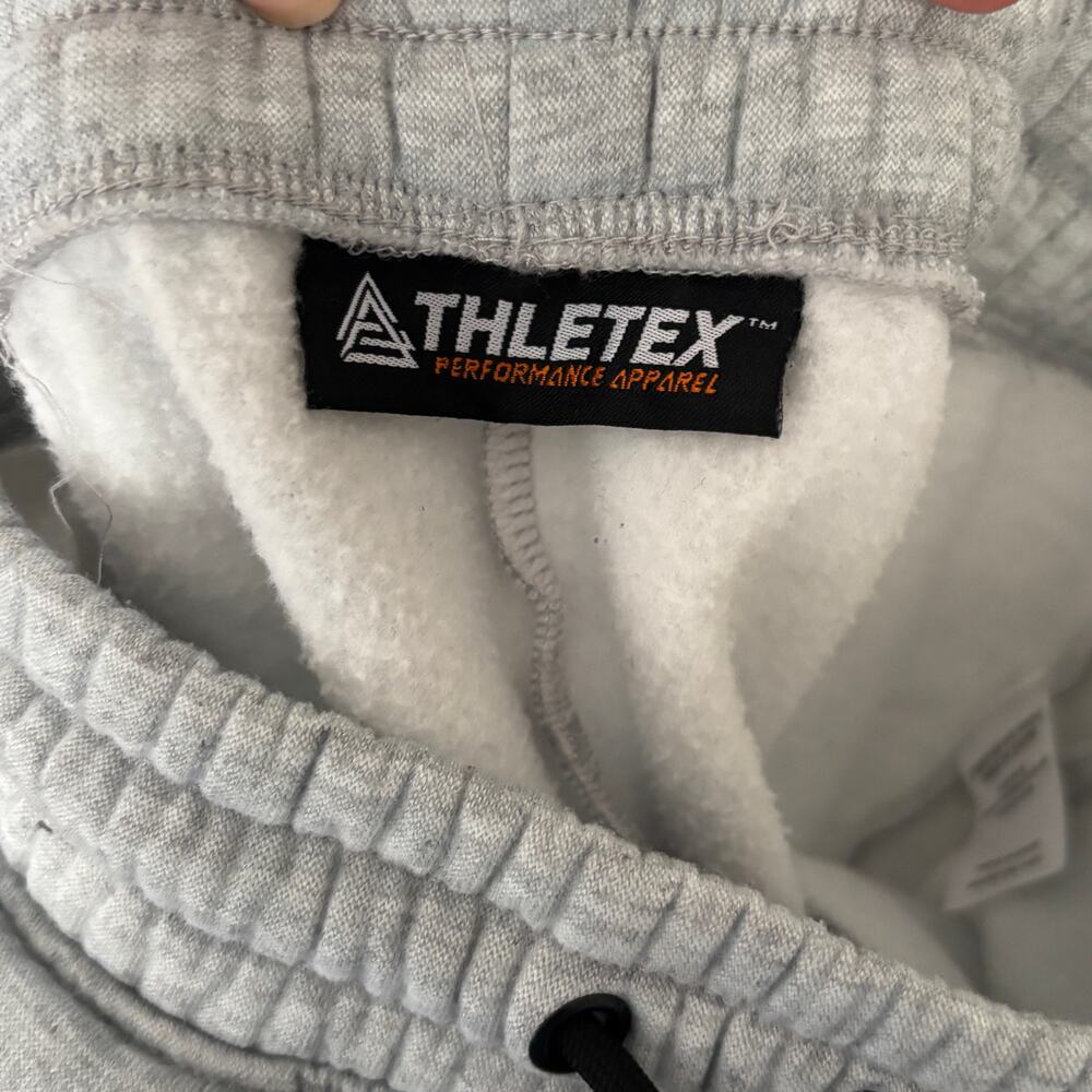 Athletex Jogger Sweatpants Mens Small Fleece Tapered Altheisure Lounge Pants - Picture 6 of 8